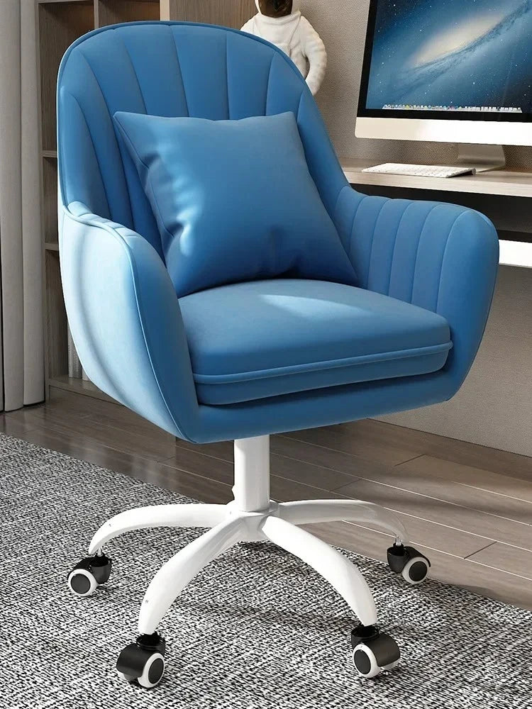 Leisure Bedroom Student Dormitory Computer Chair Home Furniture Backrest Office Chairs Front Desk Hotel Lifting Swivel Armchair