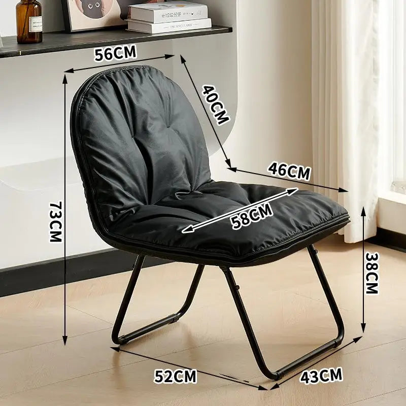 Fashionable, luxurious and comfortable sofa that can be folded and is portable. Single-person living room chair. Outdoor fishing