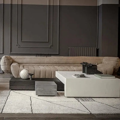 Nordic light luxury living room home sofa, living room minimalist sofa