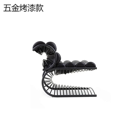 Living room modern minimalist metal, special-shaped high-end sofa chair