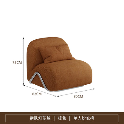 X2 medieval style advanced sense living room casual retro lazy carriage sofa single sofa chair