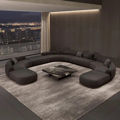 Oversized Black Living Room Sofas Minimalist Nordic Modern Living Room Sofas Lounge Lounge Couch Wohnzimmer Furniture For Home