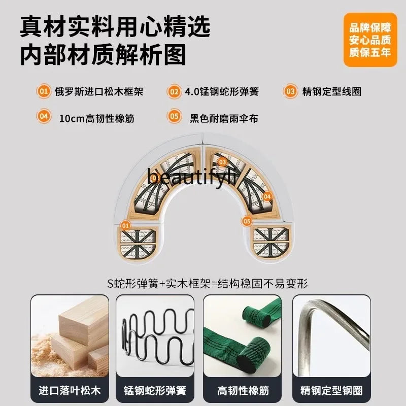 A029   Semicircular curved sofa Special-shaped designer's office Beauty salon Hotel lobby rest area Reception and negotiation