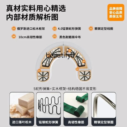 A029   Semicircular curved sofa Special-shaped designer's office Beauty salon Hotel lobby rest area Reception and negotiation