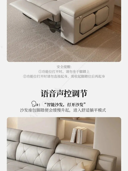 Recliner Luxury Divano Adhd Home Furniture Water Proof Living Room Sofa Armrest Electric Lounges Bedroom Living Room Sofas