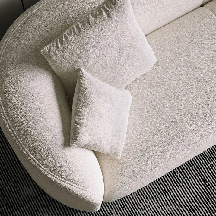 Nordic Style Modern Modular Tufted Fabric Sofa Set for Living Room Hotel or Apartment