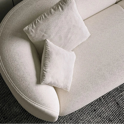 Nordic Style Modern Modular Tufted Fabric Sofa Set for Living Room Hotel or Apartment
