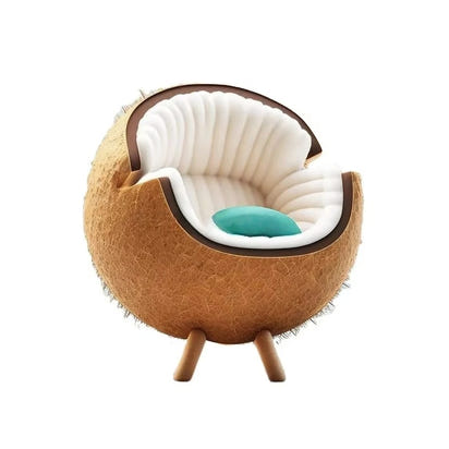 Modern Creative Design Coconut Sofa Single Arm Living Room Bedroom Sofa