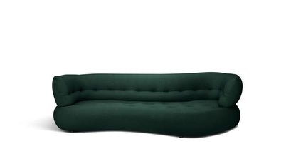 A Sofa Italian simple curved fabric sofa custom Foshan furniture