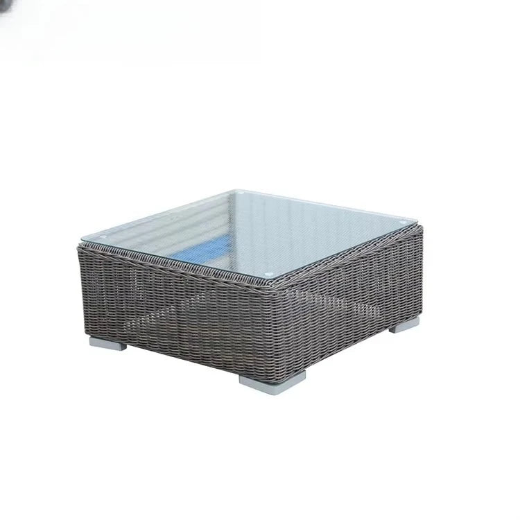Aluminum Chair Outdoor Furniture Rattan Corner Sofa Luxury Outdoor Garden Aluminum Garden Sofas Hotels Parks