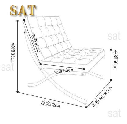 Balcony Throne Relax Reading Modern Room Decor Fashion Chairs Black Metal Living Room Chairs Comfortable Sillones Home Design