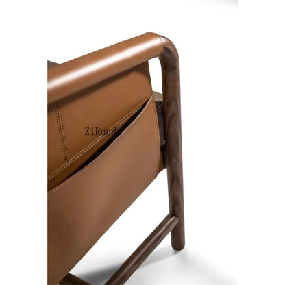 Chinese Solid Wood Modern Negotiation Chair Living Room Dining Room Bedroom Hotel Leisure Armchair