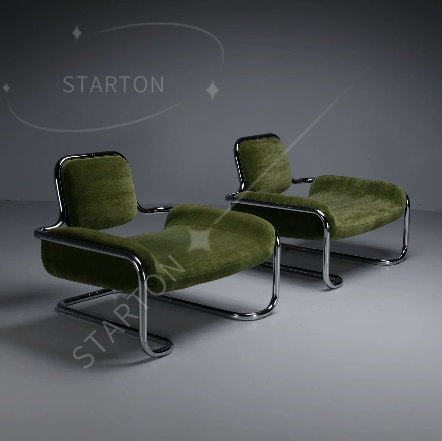 New Modern Personality Design Simple Family Chair Coffee Shop Leisure Single Stainless Steel Frame Sofa Chair