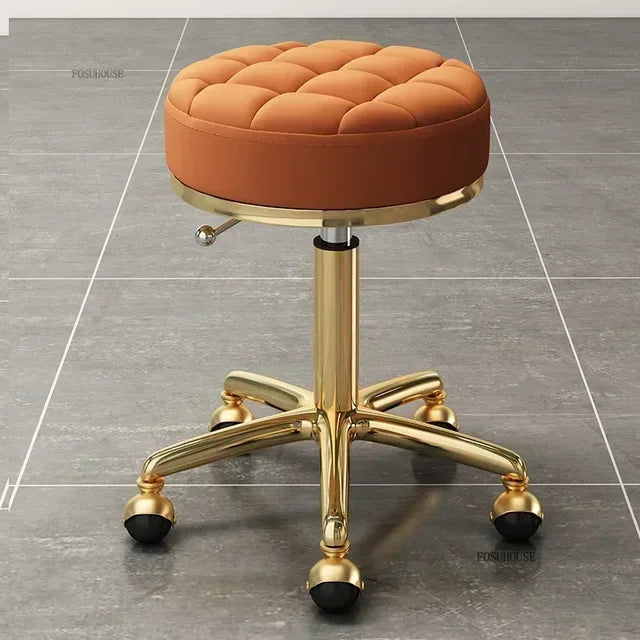 Nordic Barber Shop Barber Chairs Beauty Salon Professional Barber Chair Liftable Swivel Chair Hairdressing Chair Salon Furniture