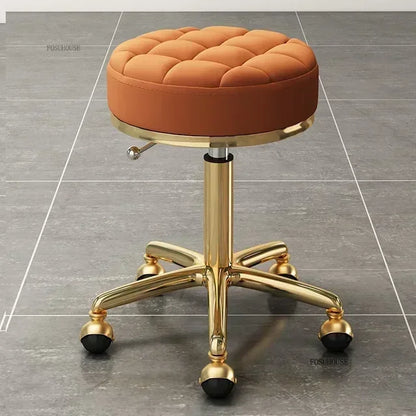 Nordic Barber Shop Barber Chairs Beauty Salon Professional Barber Chair Liftable Swivel Chair Hairdressing Chair Salon Furniture