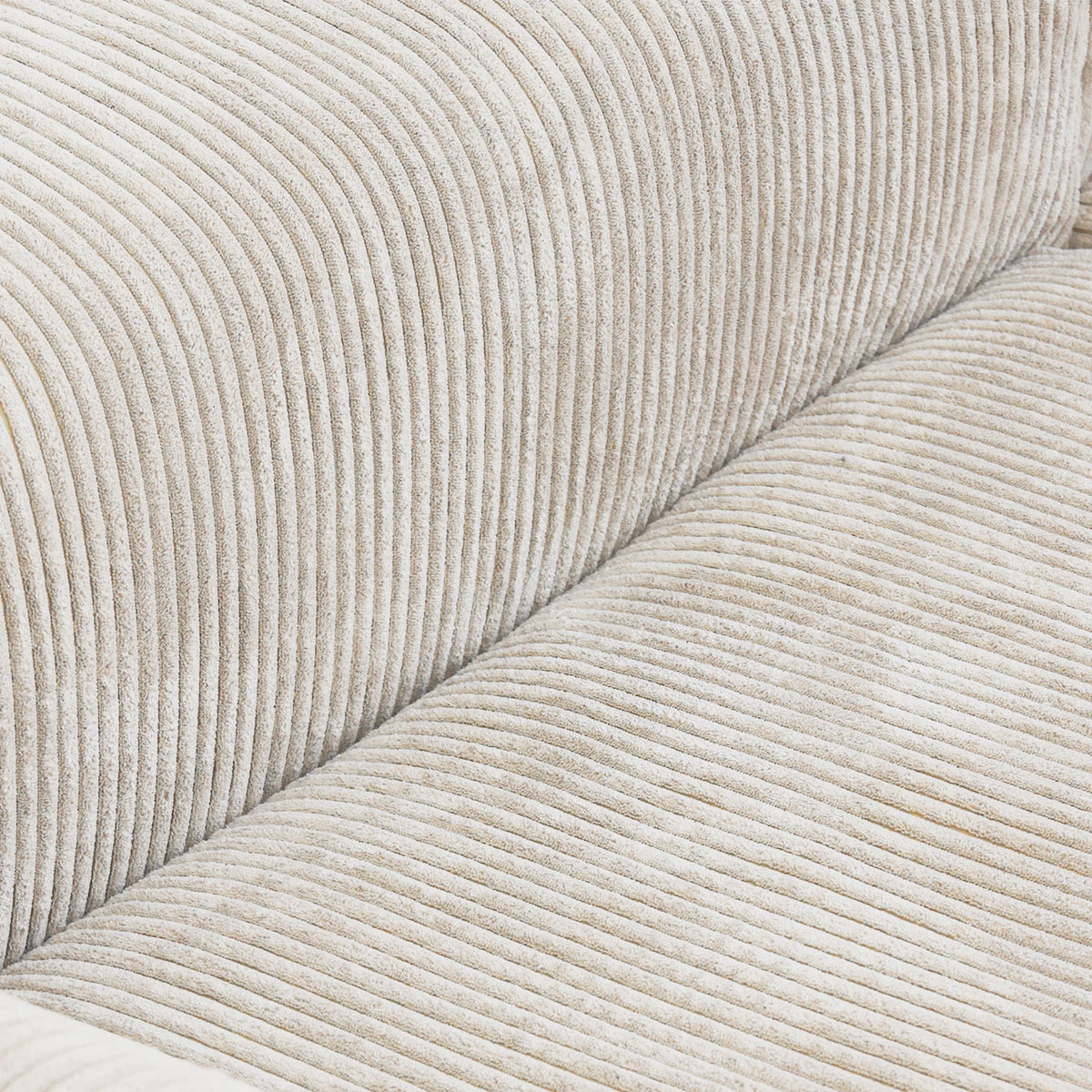 Modern Corduroy Fabric Sectional Couch with 4 Pillows 102
