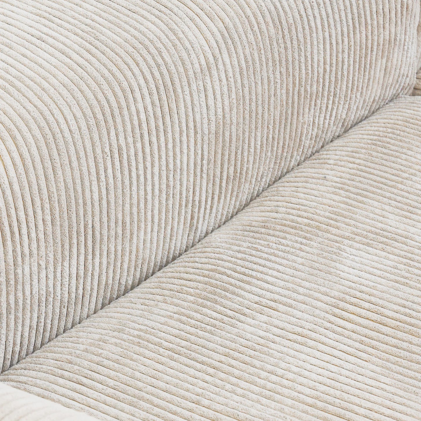 Modern Corduroy Fabric Sectional Couch with 4 Pillows 102" L-Shaped Sofa with Chaise Ottoman Hardwood Frame Sofa for Living Room