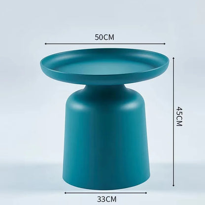 Coffee Table Nordic Living Room Sofa Side Simple Coffee Tables Round Corner Modern Home Small Tea Tables Furniture Mesa Plastic