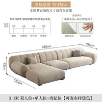 Fabric Living Room Sofas Modern Minimalist Sectional Modular Sofa Elegant Comfortable Canape  De Luxe Nordic Furniture