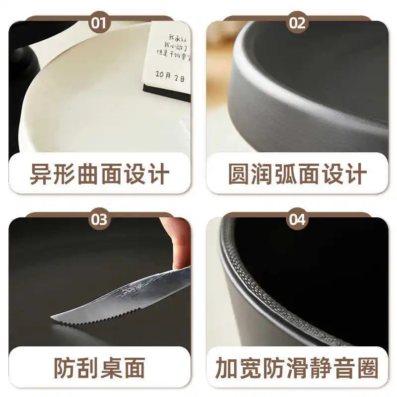 Cream Apartment Nordic Coffee Table Living Room Small Apartment Simple Internet Celebrity Wrought Iron Modern Round Ma