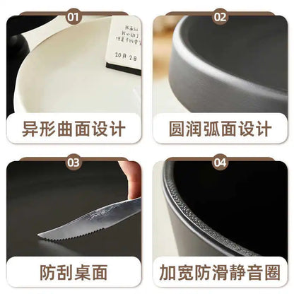 Cream Apartment Nordic Coffee Table Living Room Small Apartment Simple Internet Celebrity Wrought Iron Modern Round Ma