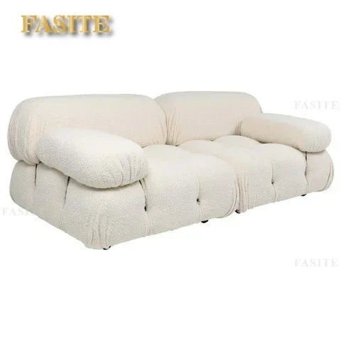 Living Room Furniture Sectional Boucle Sofa Couch Recliner Modern Mario Bellini Sofa Set modular sofa