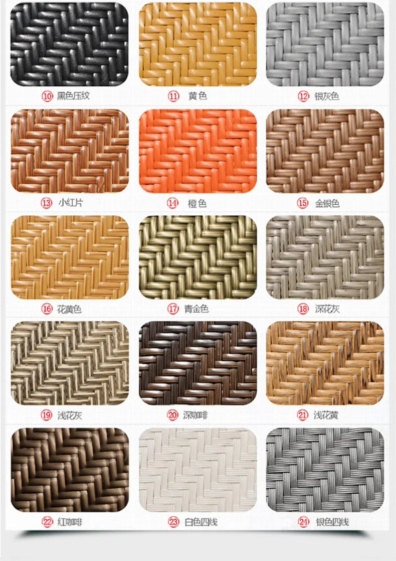 Outdoor villa courtyard sofa hotel B & B terrace waterproof sunscreen sofa furniture indoor and outdoor rattan weaving