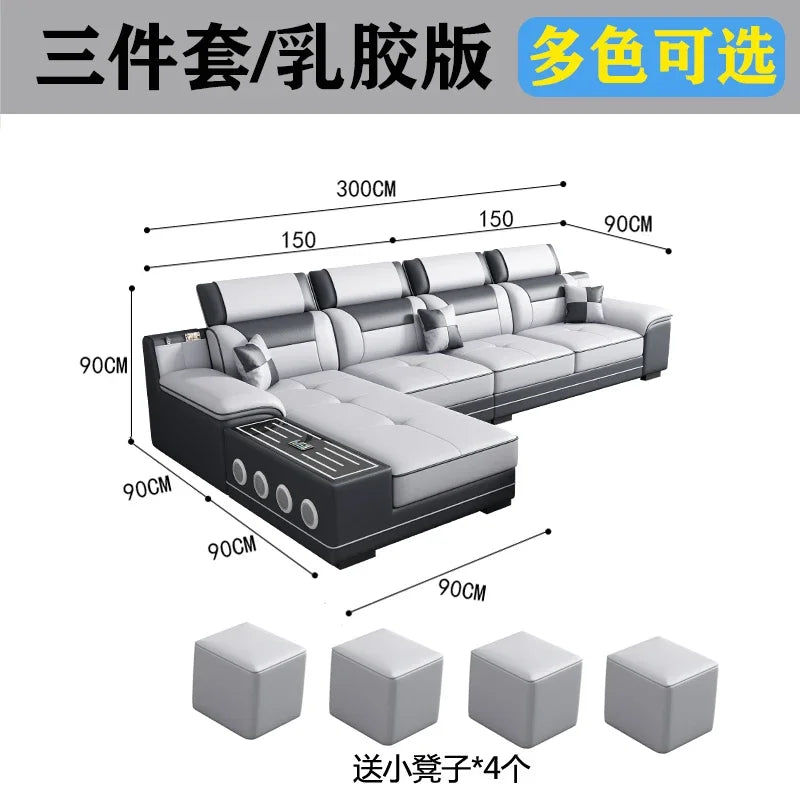 Seater Modern Sofa Ajustable Luxury Sectional Multifunctional Reclining Sofa Cushion Lazy Meubles De Maison Salon Furnitures