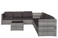 Hot SalesFactory Price Wicker Rattan Indoor/Outdoor Furniture Garden Sofa Set 8 PCS Wholesale Suppliers