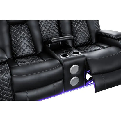 Home Theater Sofa Set - Comfortable Seating for Movie Nights and Entertainment - Luxe Design for Ultimate Leisure Experience