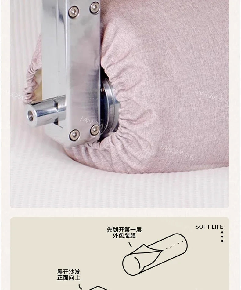 Oversized Boneless Double Lounge Sofa Chair Compressed Sectional Cloud Couch Corduroy L Shape Sofa Bed Couch Divano Da Soggiorno