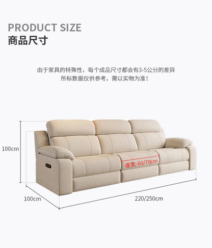 Italian Modern Sofas Fabric Armchairs Convertible Bedrooms Sofas Elegant Electric Muebles Para El Hogar Home Furniture