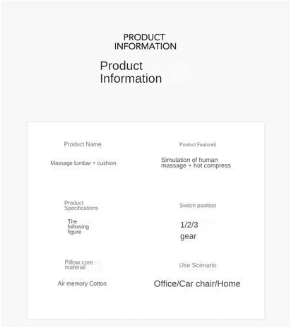 Coccyx Memory Foam Chair Orthopedic Pillow Office Seat Pad Hemorrhoid Treat Car Seat Big Cushion Relief Pain Tailbone Pillow