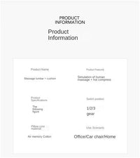 Coccyx Memory Foam Chair Orthopedic Pillow Office Seat Pad Hemorrhoid Treat Car Seat Big Cushion Relief Pain Tailbone Pillow