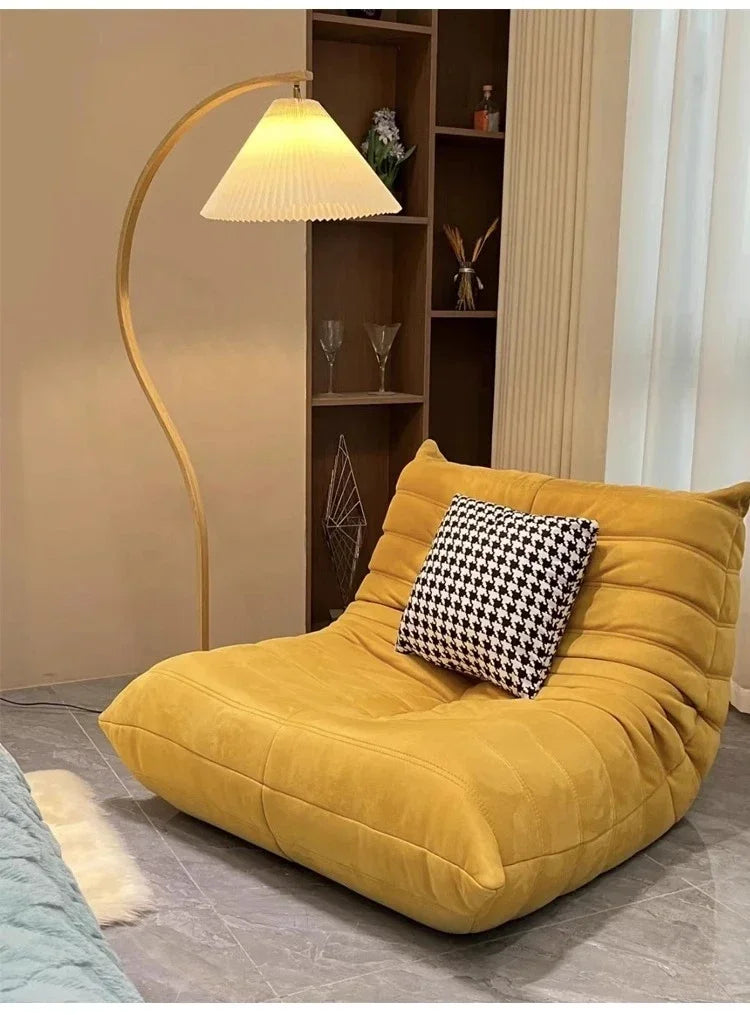 Lazy sofa, reclining or sleeping, living room tatami, bean bag sofa, single person small sofa, living room leisure sofa chair
