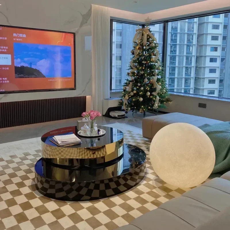 Postmodern Italian Light Luxury Coffee Table