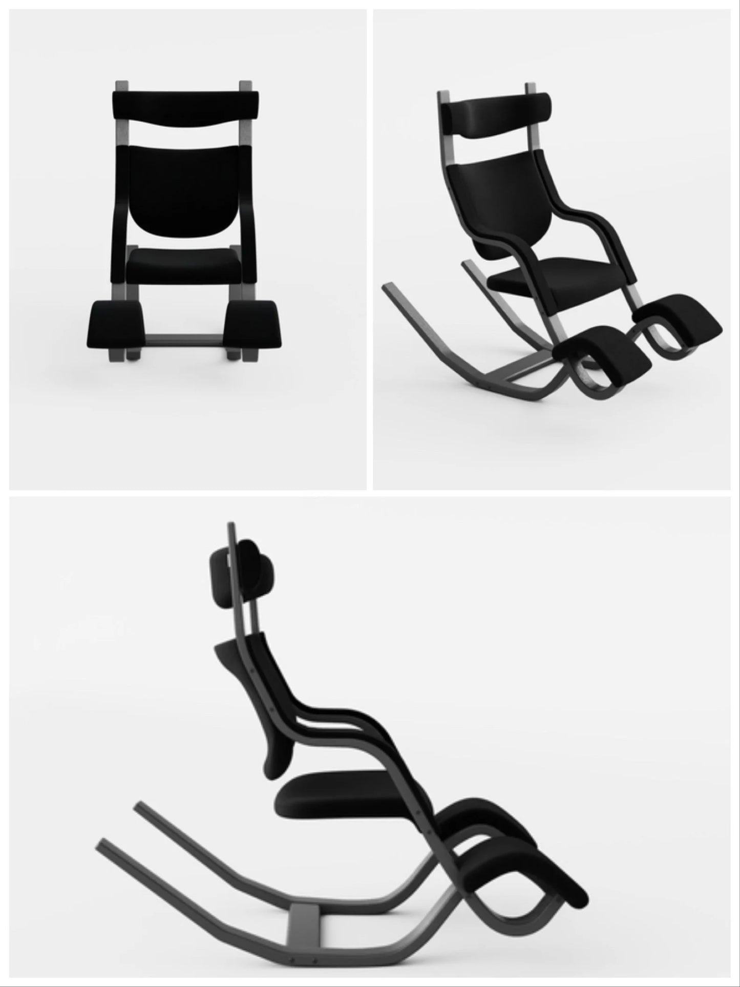 Gravity Balans Zero Gravity Suspension Chair Sitting Correction Ergonomic Waist Office Chair