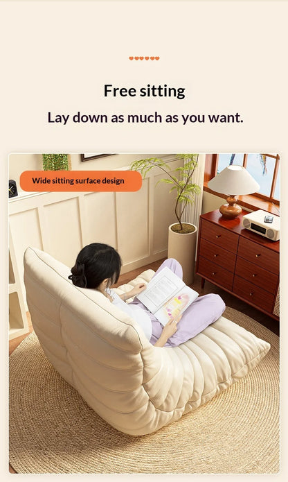 Lazy Sofa Reclining Sleeping Bedroom Small Sofa Bedside Tatami Leisure Chair Living Room Sofa
