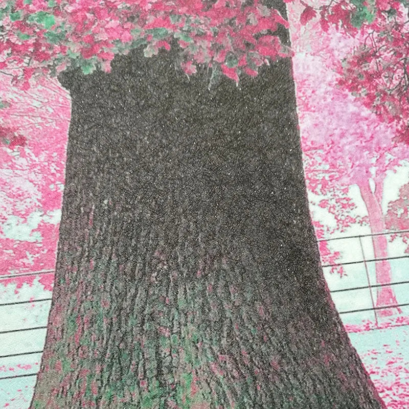 Custom Photo Wallpaper 3D Romantic Cherry Tree TV Background Home Decor Mural Living Room Sofa Wall Covering Backdrop