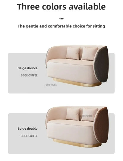 Nordic Designer Armchairs Hotel Lobby Negotiation Chair Living Room Chairs Home Furniture Luxury Conference Chair