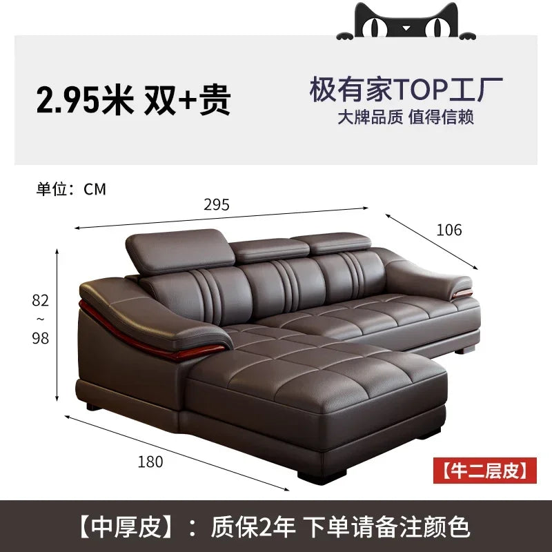 Floor Designer Living Room Sofas Couch Leather Nordic Minimalist Sofas Relaxing Room Decor Sillon Cama Lounge Suite Furniture