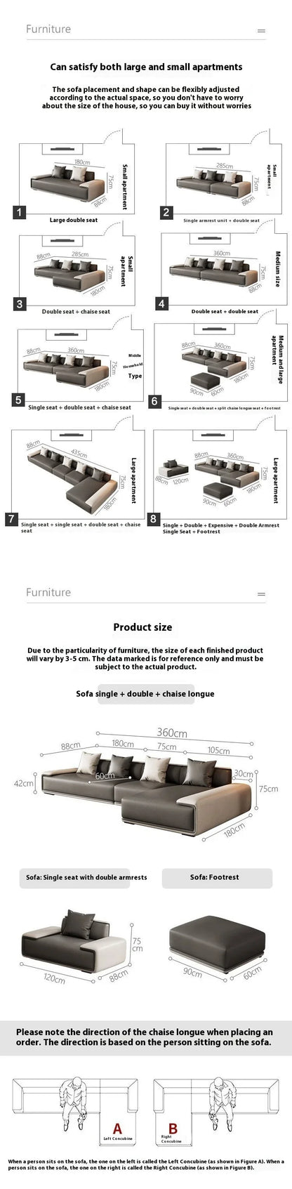 Lounge Water Proof Sofa Reclinable Nordic Luxury Modular Living Room Sofas Couch Sectional Lazy Divano Letto Modern Furniture