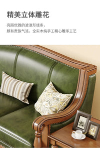 Customizable 123 combination first layer cowhide living room villa sofa