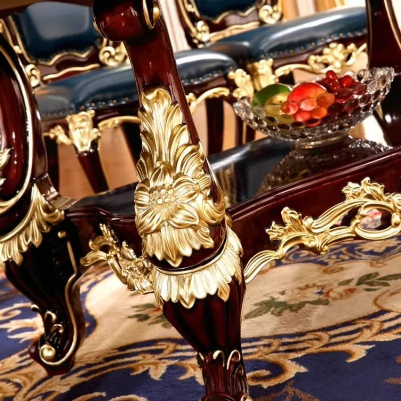 Flowers Decoration Dining Tables Square Design Gold Nordic Kitchen Dining Tables Modern Luxury Tavoli Da Pranzo Home Furniture