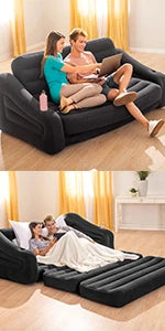66552NP - Pull-Out Sofa, Size 2.03mx2.31mx66cm