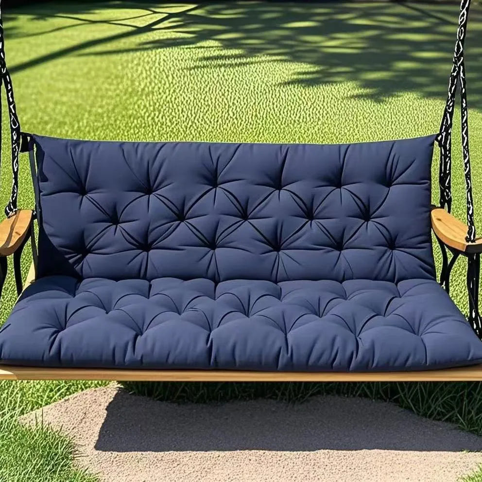 100x150cm Outdoor Hanging Chair Bench Cushion Swing Replacement Cushion Thick Garden Swing Cushion Swing Replacement