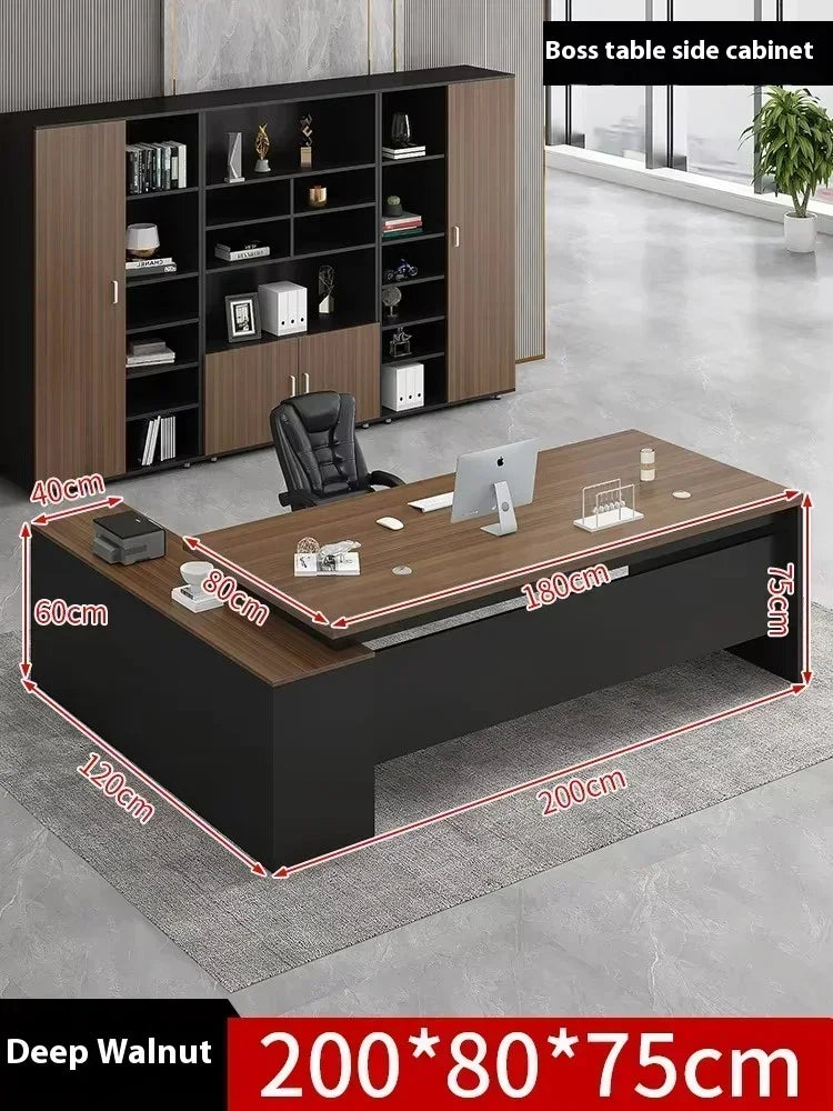 Executive Table Desk Writing Professional Auxiliary Computer Tables Work Corner Student Side Desk Study Mesa Office Furniture