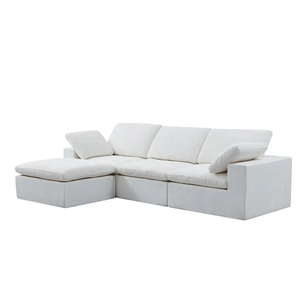 High-End Designer Sectional Sofa Hand-Woven Casual Special-Shaped for Internet Celebrity Personalized Living Sponge Filling