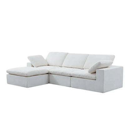 High-End Designer Sectional Sofa Hand-Woven Casual Special-Shaped for Internet Celebrity Personalized Living Sponge Filling