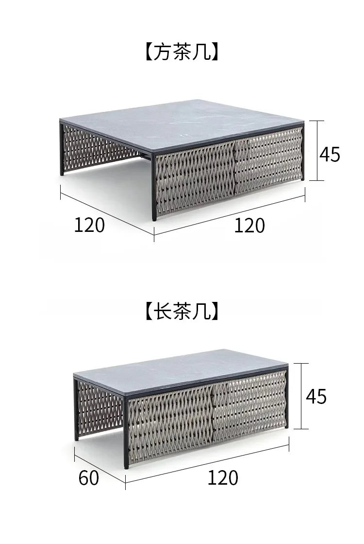 Advanced Luxury Outdoor Sofas Simplicity Creative New Style Garden Sofas Villa Party Accent Furniture Arredo Giardino Lshysf